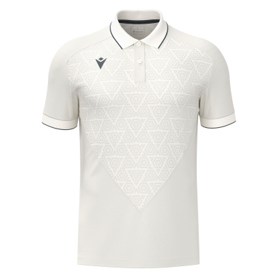 Поло парадное MACRON BALDWIN POLO OFFWHITE/ANTHRACITE