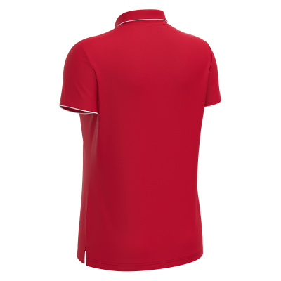 Поло спортивное женское MACRON MELODY POLO RED/WHITE