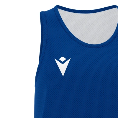 Майка баскетбольная женская MACRON F500 SHIRT ROYAL BLUE/WHITE