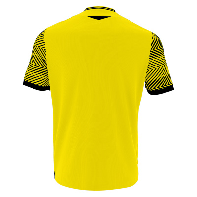 Футболка спортивная MACRON TUREIS ECO SHIRT YELLOW/BLACK