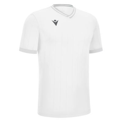 Футболка спортивная MACRON HALLEY SHIRT WHITE/SILVER