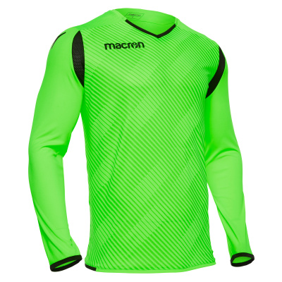 Футболка спортивная MACRON HERCULES SHIRT NEON GREEN/BLACK