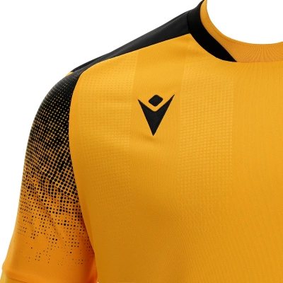 Футболка спортивная MACRON ALIOTH ECO SHIRT AMBER/BLACK