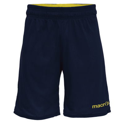 Шорты спортивные MACRON DENVER SHORT REVERSIBLE NAVY/YELLOW