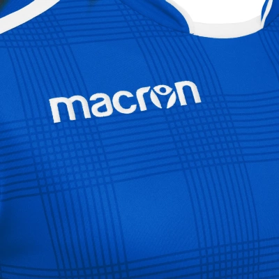 Футболка спортивная MACRON WEZEN SHIRT ROYAL BLUE/WHITE