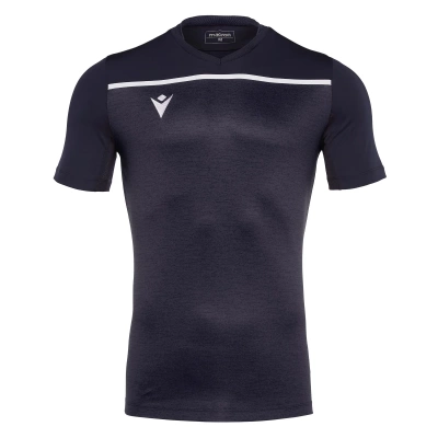 Футболка спортивная MACRON DENEB SHIRT NAVY/WHITE