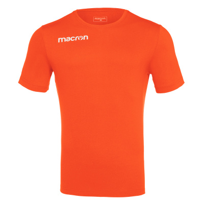 Футболка спортивная х/б MACRON BOOST T-SHIRT ORANGE