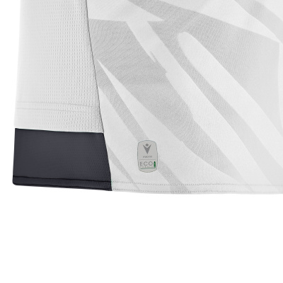 Футболка спортивная MACRON THEMIS ECO SHIRT WHITE/ANTHRACITE