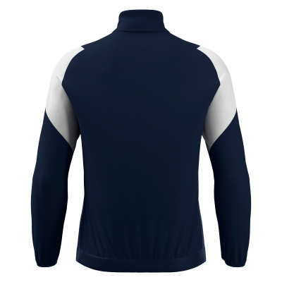Олимпийка спортивная MACRON VANIR FULL LENGTH ZIP TOP NAVY/WHITE