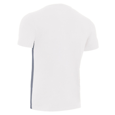 Футболка спортивная х/б MACRON FLUTE T-SHIRT WHITE/ANTHRACITE
