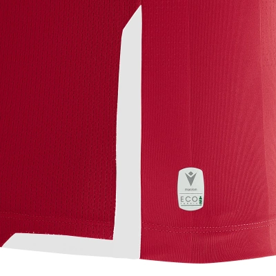 Футболка спортивная MACRON ALIOTH ECO SHIRT RED/WHITE