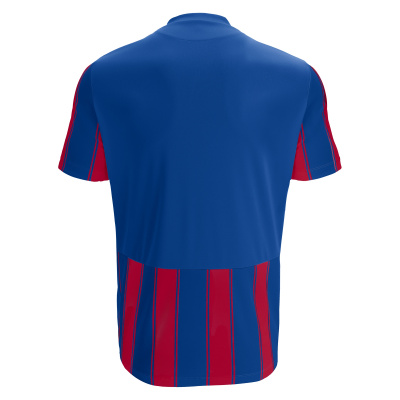 Футболка спортивная MACRON SCEPTRUM SHIRT ROYAL BLUE/RED