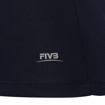Футболка спортивная MACRON FLUORINE SHIRT NAVY/WHITE