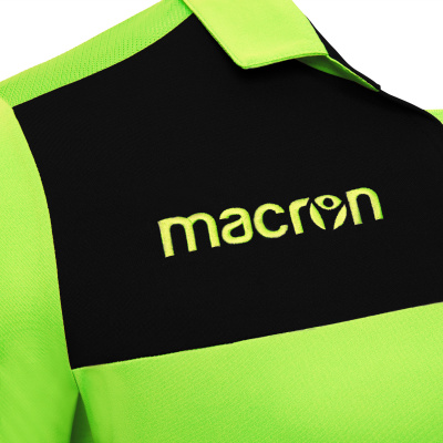 Футболка спортивная MACRON NUNKI SHIRT NEON YELLOW/BLACK/ROYAL BLUE