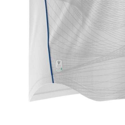 Футболка спортивная MACRON WYVERN ECO SHIRT WHITE/ROYAL BLUE
