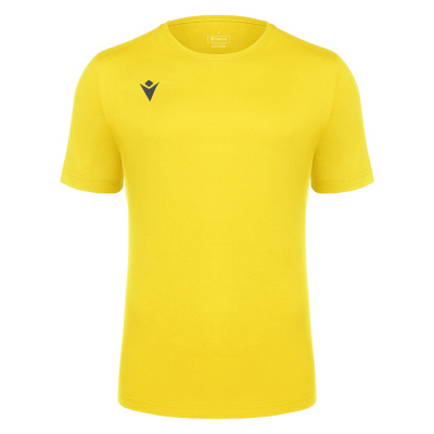 Футболка спортивная х/б MACRON BOOST ECO T-SHIRT YELLOW
