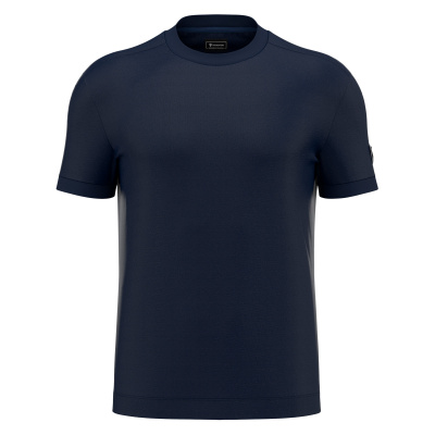 Футболка MACRON EVERCHILL ICON COTTON STRETCH T-SHIRT NAVY/LIGHT NAVY