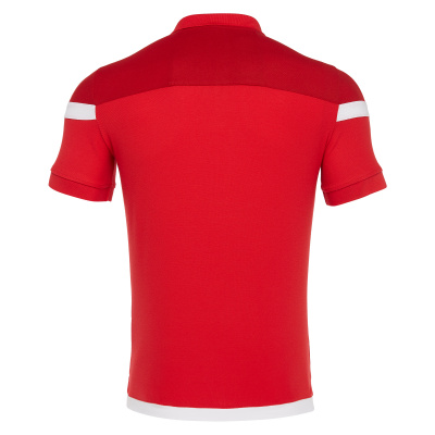 Поло парадное MACRON SHOFAR POLO RED/WHITE