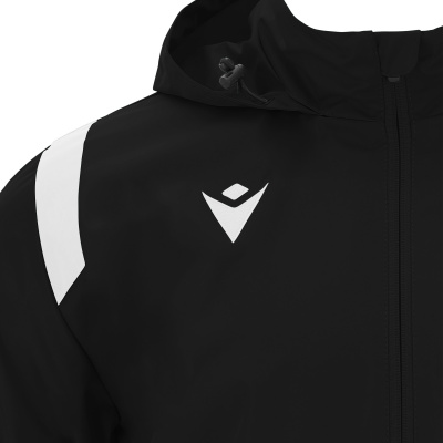 Куртка спортивная MACRON SARANSK MESH LINED WINDBREAKER BLACK/WHITE