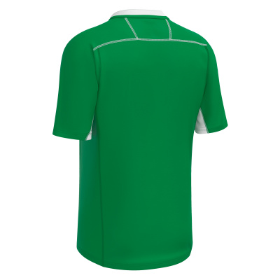 Регбийка игровая MACRON ALABASTER SHIRT GREEN/WHITE