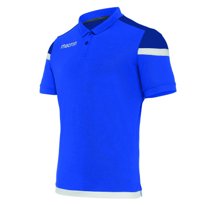 Поло парадное MACRON SHOFAR POLO ROYAL BLUE/WHITE