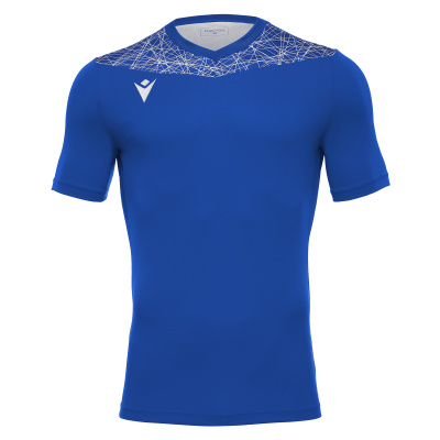 Футболка спортивная MACRON NASH SHIRT ROYAL BLUE/WHITE