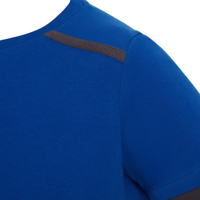 Футболка спортивная женская MACRON VIOLIN T-SHIRT ROYAL BLUE/WHITE