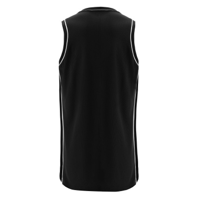 Майка спортивная MACRON PLUTONIUM ECO SHIRT BLACK/DARK GREY/WHITE