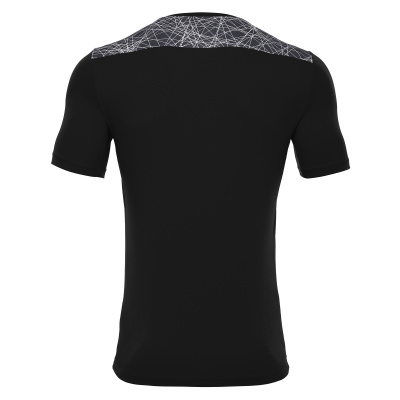 Футболка спортивная MACRON NASH SHIRT BLACK/WHITE