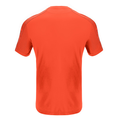Футболка спортивная MACRON GEDE SHIRT ORANGE/SILVER