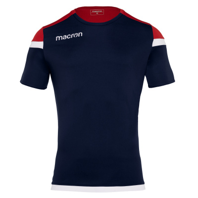 Футболка спортивная MACRON TITAN SHIRT NAVY/RED/WHITE