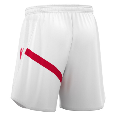 Шорты спортивные MACRON SHEN ECO SHORTS WHITE/RED