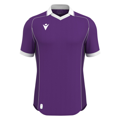 Футболка спортивная MACRON WARDEN ECO SHIRT PURPLE/WHITE
