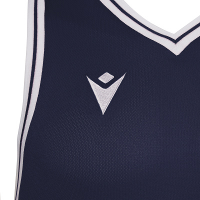 Майка спортивная MACRON FREON SHIRT NAVY/WHITE