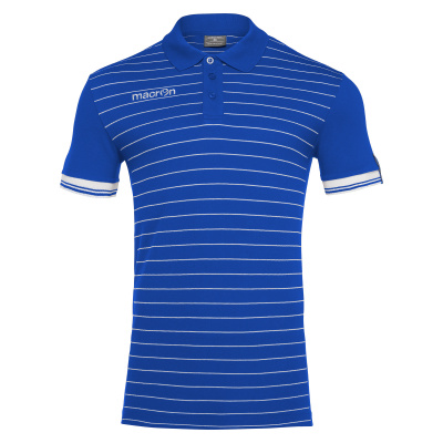 Поло парадное MACRON JUNGLE POLO ROYAL BLUE/WHITE