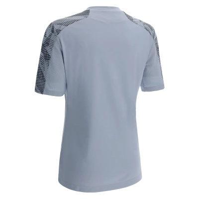 Футболка спортивная женская MACRON BELLATRIX SILVER/ANTHRACITE
