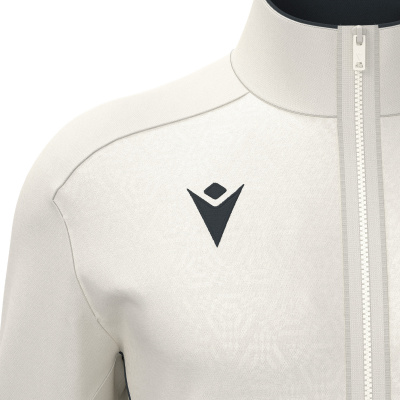 Олимпийка спортивная MACRON POSEIDON FULL LENGTH ZIP TOP OFFWHITE/ANTHRACITE