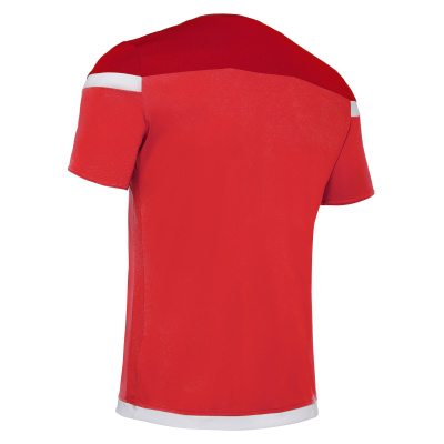 Футболка спортивная MACRON TITAN SHIRT RED/WHITE