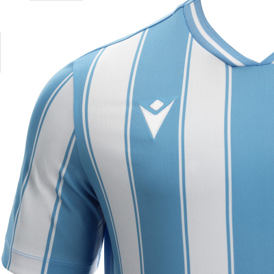 Футболка спортивная MACRON SCEPTRUM SHIRT COLUMBIA/WHITE