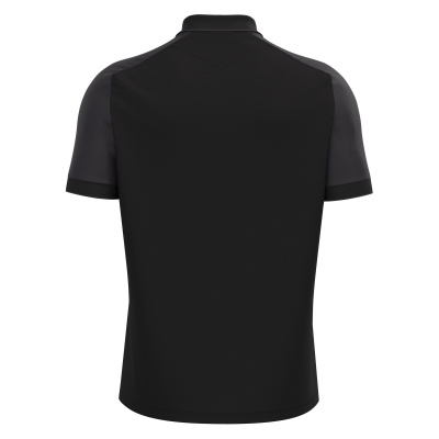 Поло парадное MACRON BALDWIN POLO BLACK/DARK GREY