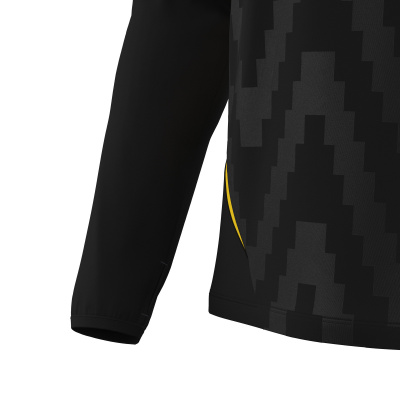Толстовка тренировочная STARFALL TRAINING 1/4 ZIP TOP BLACK/YELLOW