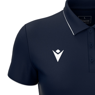 Поло спортивное женское MACRON MELODY POLO NAVY/WHITE