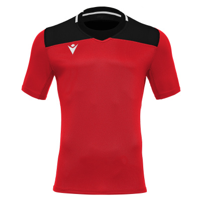 Регбийка игровая MACRON JASPER SHIRT RED/BLACK