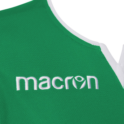 Футболка спортивная MACRON FLUORINE SHIRT GREEN/WHITE