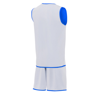 Комплект баскетбольный MACRON X400 SET REVERSIBLE ROYAL BLUE/WHITE