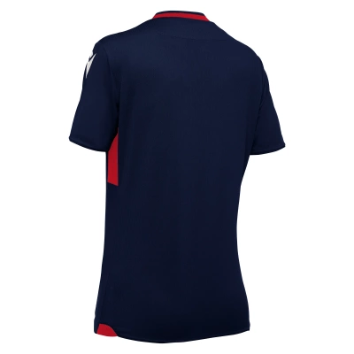 Футболка спортивная женская MACRON ALYA SHIRT NAVY/RED