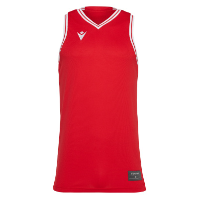 Майка спортивная MACRON FREON SHIRT RED/WHITE