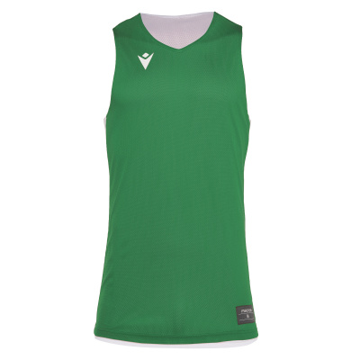 Майка спортивная MACRON PROPANE JERSEY REVERSIBLE GREEN/WHITE