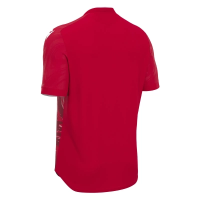 Футболка спортивная MACRON ARCANE ECO SHIRT RED/WHITE
