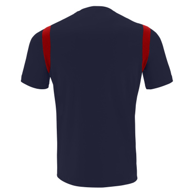 Футболка спортивная MACRON RODDERS SHIRT NAVY/RED